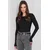 Trend Alacati Stili Ženska bluza Alc-X14839, Crna