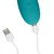 Loveline by Shots Rabbit vibrator Flapping G-Spot Butterfly Vibrator - Peacock Blue