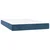 Krevet box spring s madracem LED tamnoplavi 120x200 cm baršun