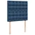 Vidaxl Box spring postelja z vzmetnico modra 90x190 cm blago