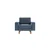 Atelier del Sofa Fotelja Sparrow 1, Plava