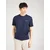 Calvin Klein Majica Micro Logo LV04LC255G Mornarsko modra Regular Fit