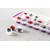 Tray for preparing ice cubes, 28 x 12 cm, silicone, purple - Colourwor