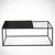 Hanah Home Klub sto Zinus, 95x43x55 cm, Antracit