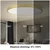 Immax NEO 07312L-LED prigušiva stropna svetiljka SEMPLICI 128W/230V prečnik 100 cm Wi-Fi Tuya zlatna + daljinski upravljač