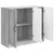 Kreveta Siva sonoma 89 x 34,5 x 77 cm Konstruirano drvo