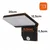 LED spoljašnje zidno svetlo sa senzorom LED/18W/230V IP44 crna