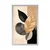 Plakat abstraktni listi No1 - 30x45 white