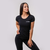 GymBeam Ženska majica Basic Black