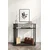 Hanah Home Komoda Caprio, 90x30x84 cm, Crna
