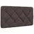Vidaxl Posteljni okvir brez vzmetnice temno rjav 80x200 cm blago