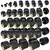 HMS HG Pro Rubbered One-Handed Dumbbell 14 kg