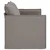 vidaXL Kavč Taupe 195 x 82 x 85 cm Kovina