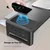 Luwei Postolje za monitor sa USB portovima, 11x54.6x20 cm, Crno