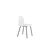 Venture Design Set 2 jedilnih stolov Arctic 48x49x82 cm bela in črna