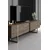 Hanah Home Set TV Komoda i klub sto Orah