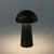 Rabalux Punjiva stona lampa Mireo, IP44, Dimabilna na touch LED 1.5W, 3000K, 20cm, Crna