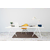 Decormat Podloga za stol Rjava barva 120x90 cm 15 cm