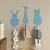 HANAH HOME Čiviluk Animal Kingdom Blue