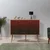 Hanah Home Mega 221 Komoda, Braon-Bordo