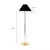 Opviq Podna lampa 242047, Crna