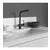 IDEAL STANDARD  Baterija za sudoper crna Ceralook BC174XG