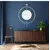 Wallity Zidni sat Mclock-00111, 58x80x7 cm, Zlatne boje