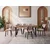 Hanah Home Trpezarijski sto Gala-3022, 180x80x79 cm, Orah