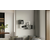 HANAH HOME Zidna polica Afro Anthracite