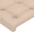 Uzglavlje s ušima boja cappuccina 103x23x78/88 cm umjetna koža