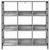 Polica Siva Sonoma 102 x 32 x 104,5 cm Konstruirano drvo