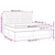 vidaXL Box spring postelja z vzmetnico temno siva 200x200 cm žamet