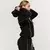 GymBeam Women‘s Varsity Hoodie Black