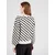 VERO MODA Pulover kremna/črna