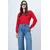 Trend Alacati Stili Ženska bluza Alc-X14393, Crvena