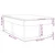 Vidaxl Box spring postelja z vzmetnico krem 120x190 cm blago