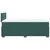 Vidaxl Box spring postelja z vzmetnico temno zelen 120x190 cm žamet
