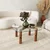 Hanah Home Klub sto Kei 80x40x80cm Orah