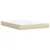 vidaXL vidaXL Box spring postelja z vzmetnico krem 140x190 cm blago, (21310901)