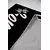 Conceptum Hypnose Tepih Hmnt570, Pravougaoni, 180 x 280 cm, Crno-beli