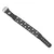 Zapestnica LEATHER & STEEL FASHION - Round rivets and Spikes - LSF1 162