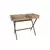 Hanah Home Radni sto Roma, 100x50x89 cm, Hrast-crni