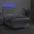Krevet box spring s madracem LED bijeli 90x190 cm umjetna koža