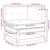 Kutne vrtne sofe s jastucima 2 kom voštano smeđe od borovine