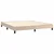 Krevet box spring s madracem cappuccino 180x200 cm umjetna koža
