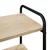 Konzolna stolica Hrast sonoma 80 x 35 x 75 cm Konstruirano drvo