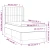 Vidaxl Box spring postelja z vzmetnico temno siva 80x200 cm blago