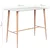 Barska miza bela 120x60x96 cm