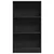 Regal za knjige crni 60x24x109 cm od konstruiranog drva