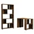 Hanah home Polica 120x75,4x60?cm Orah